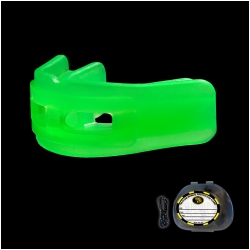 Brain-Pad mouth guard-Youth-Neon green