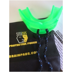 Brain-Pad mouth guard-Youth-Neon green